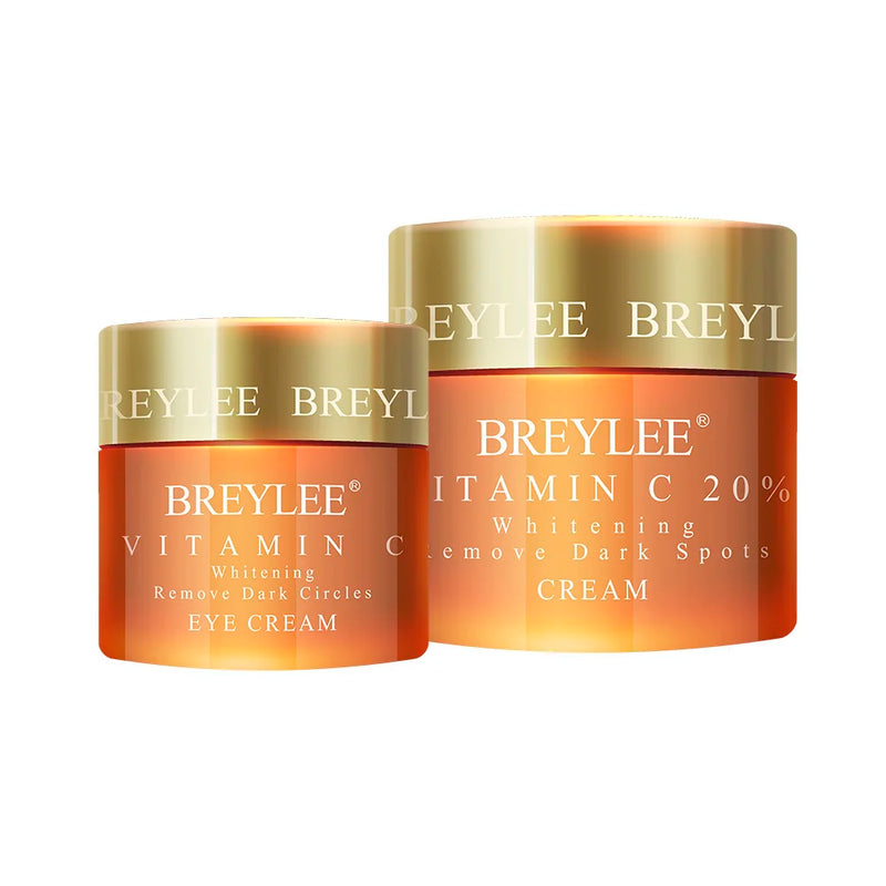 CREME FACIAL BREYLEE COM VITAMINA C UM OTIMO CLAREADOR REMOVER OLHEIRAS E MANCHAS DA PELE