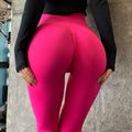 Calças de ioga de alta qualidade para mulheres Leggings de fitness Calças esportivas de alta elasticidade  Calças justas Leggings de corrida respiráveis