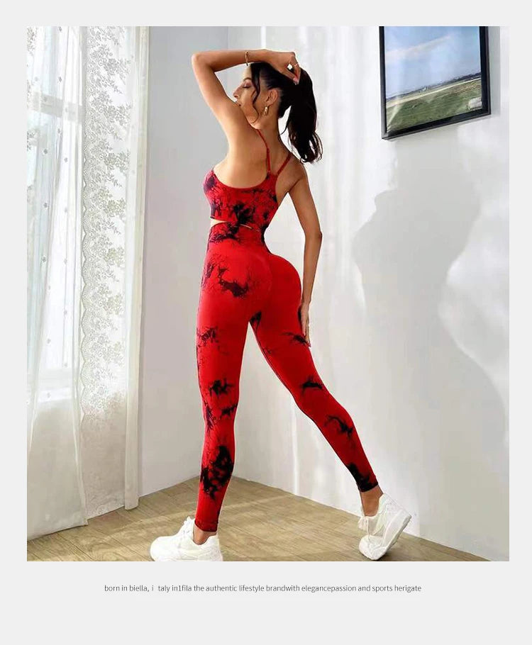 Treino Feminino Fitness Conjuntos de Yoga de Treino Sports sutiã + Leggings de Cintura Alta Roupas de Ginástica Ternos Esportivos Sem Costura