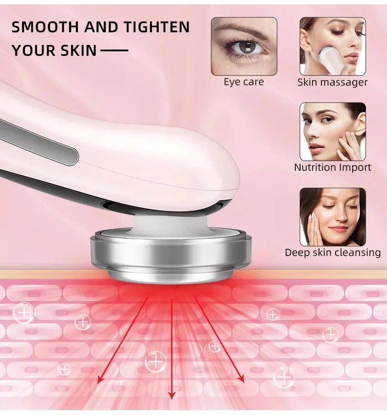 Xiaomi Multifuncional Facial Cuidados com a Pele Beleza Massagem Facial Elétrica Rosto Limpo Rejuvenescimento da Pele.