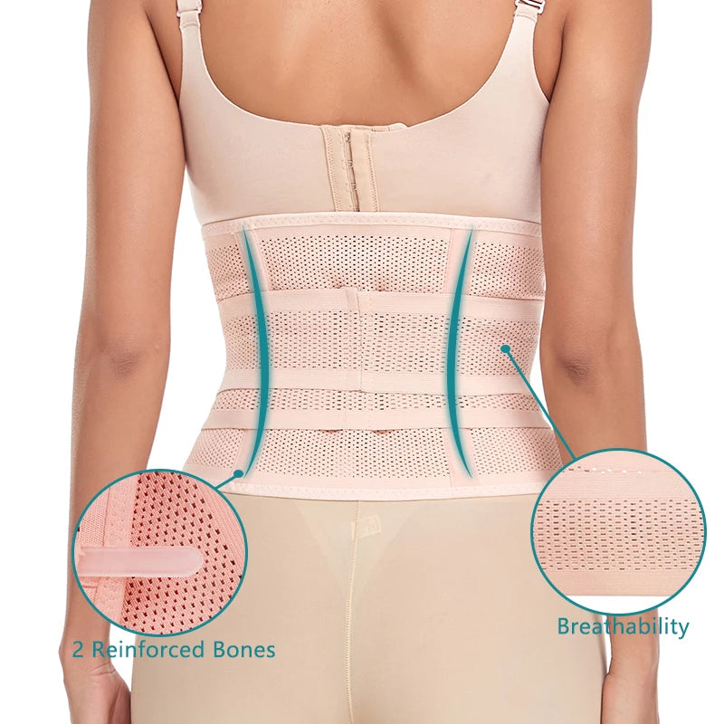 Cinto de Recuperação de Seção C Pós-Parto Suporte para as Costas Envoltório de Barriga Banda de Barriga Modelador Abdominal Binder Pós-Cirurgia