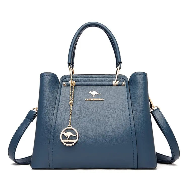 Nova bolsa para mulheres de grande capacidade bolsa de ombro puro couro  bolsas de ombro e mão para todas mulheres.